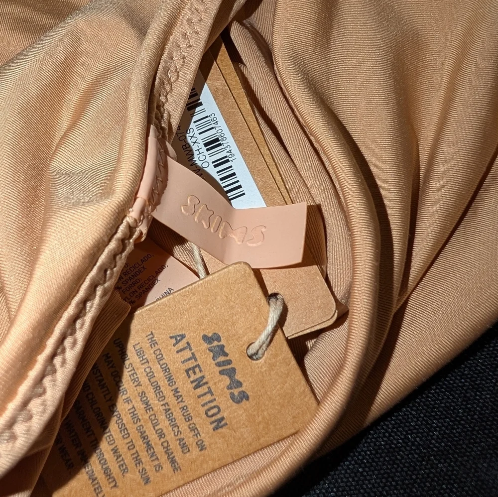 SKIMS Signature Swim Bikini Bottoms SW-MWB-0748 Limited Edition Ochre XXS